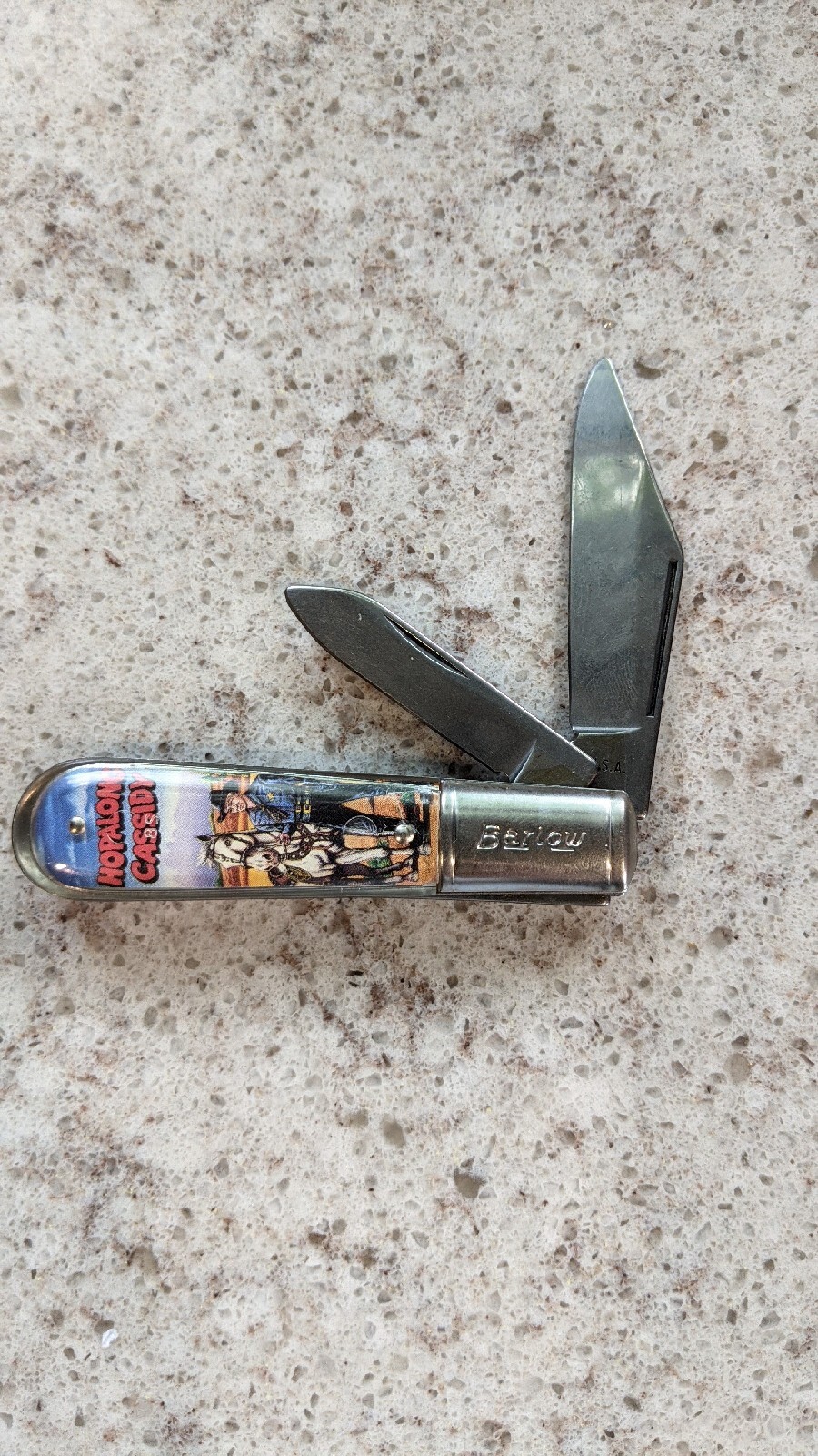 VINTAGE USA BARLOW POCKET KNIFE SET/RED RYDER/GENE AUTRY/LONE RANGER
