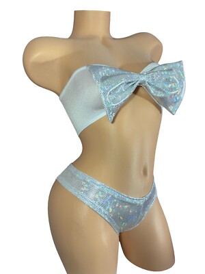 EXOTIC DANCEWEAR  STRIPPER 2 PC Hologram