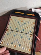 Scrabble Travel Size Game Folio Edition In Zi...