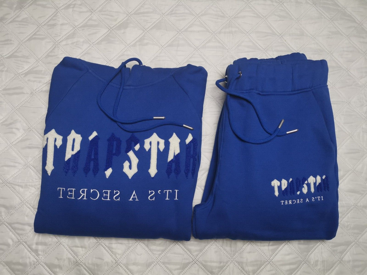 Trapstar Chenile Decoded Dazzling Blue Full Tracksuit XL | eBay Trapstar Chenile Decoded Dazzling Blue Full Tracksuit XL | eBay