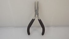 4-1/2" Jewelers Flat Nose Box Joint Pliers Jewelry Tool New Stainless Steel