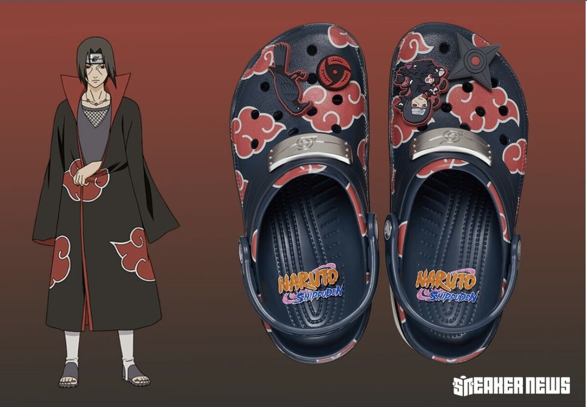 Naruto X Crocs Clog Itachi Uchiha Size US M9W11 | eBay Naruto X Crocs Clog Itachi Uchiha Size US M9W11 | eBay