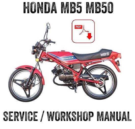 Honda MB5 MB50 Workshop Service Manual PDF File | eBay UK