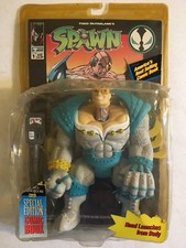 McFarlane Spawn Overkill Action Figure & Marker 5 cent Parking Meter 1994 Rare