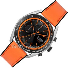 HUGO BOSS HB 1514025 CENTRE COURT ORANGE STRAP ORIGINAL MENS WATCH - NEW IN BOX