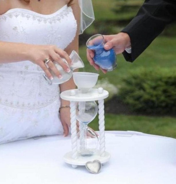 Wedding Unity Sand Ceremony Hourglass For Sale Online Ebay