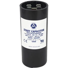 Appli Parts Motor Start Capacitor 216-259 MFD 110-125VAC Universal Electric