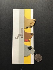 HANDMADE Die Cut - 1 Dog Door Scrapbook / Card Embellishment FREE SHIP
