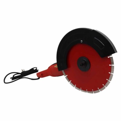 220V Electric Concrete Saw Pure Copper Motor with Aluminum Safety Shield 14inch