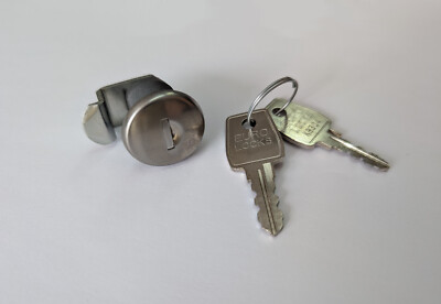 Briefkastenschloss 16mm inkl. 2 Schlüssel + Staubschutz Euro Locks Knobloch Renz
