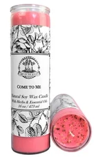 Come to Me 7 Day Soy Spell Candle Love Seduction Passion Wicca Pagan Hoodoo 