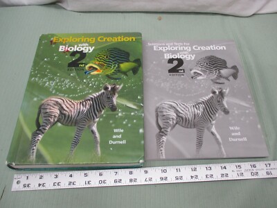 Exploring Creation with Biology 2nd Edition Textbook and Solutions and Tests 