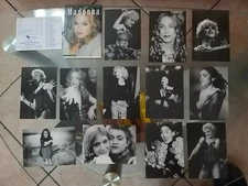 Very Rare 12 Twelve Postcards Told Black and White Madonna Collectible 