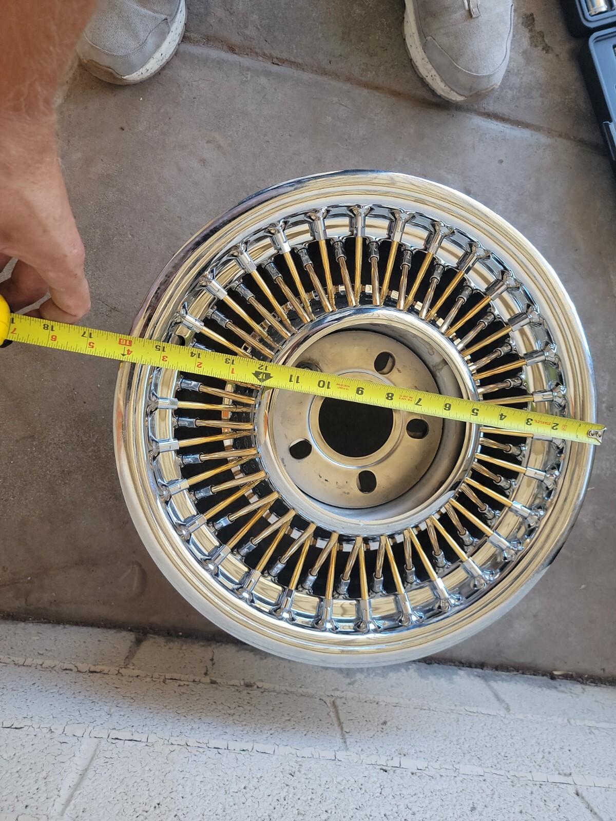 Vintage CRAGAR 15x7 5 LUG WIRE BASKET WHEELS MOPAR FORD eBay