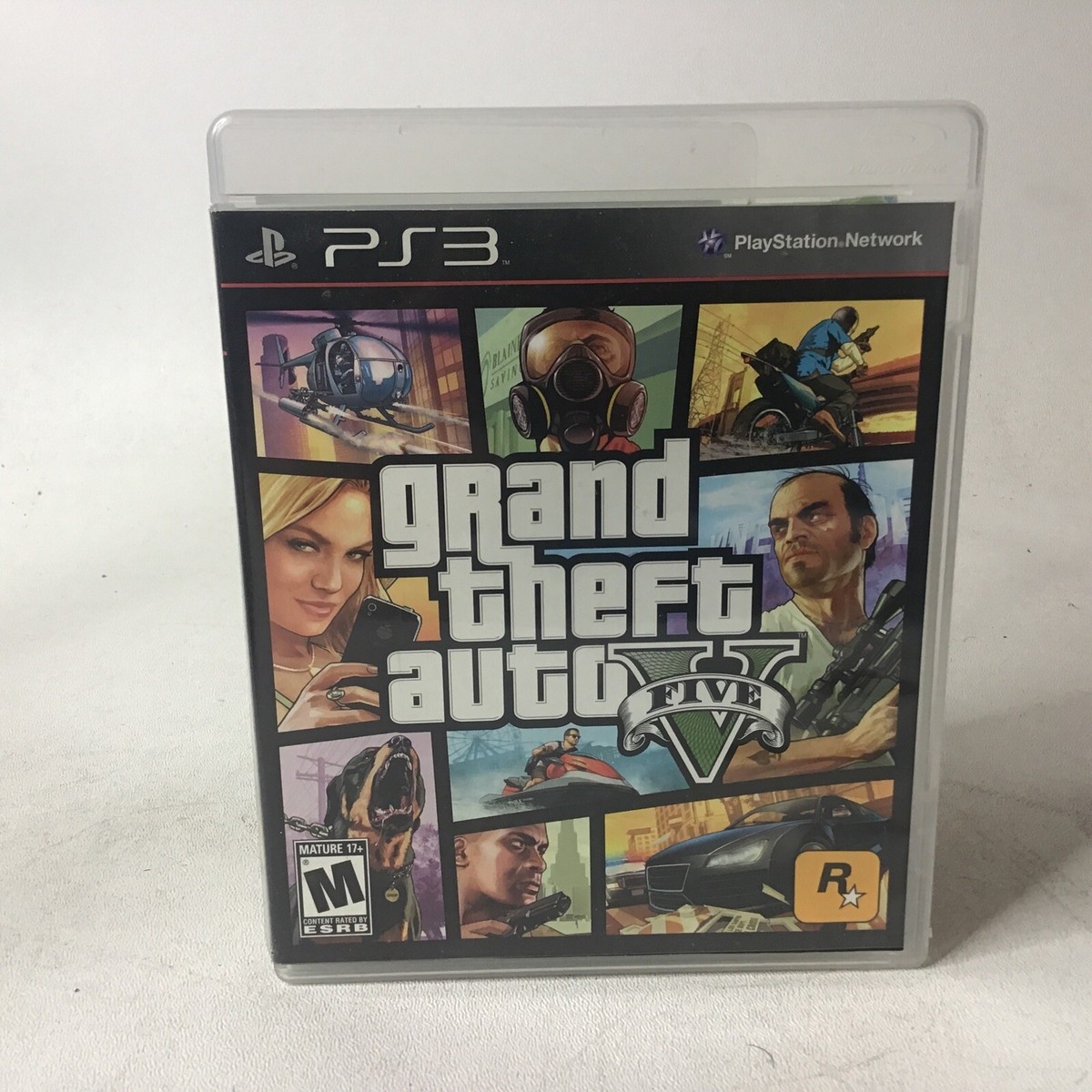 Grand Theft Auto V GTA 5 (Sony PlayStation 3, PS3) with Map