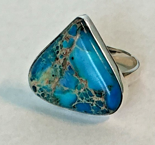 Bague bicolore dorée argentée • Arlette - Élégance et raffinement – Ovation Bijoux