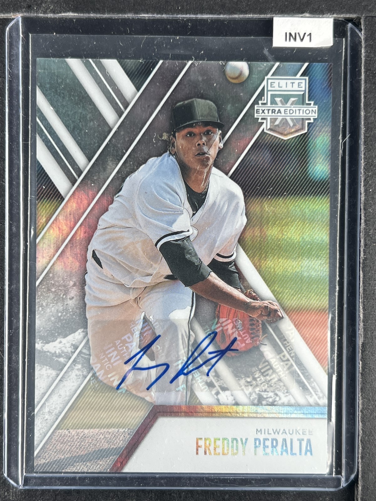 Peralta, Freddy - 2017 Bowman Chrome - Autograph - INV1