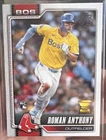 2026 Topps Series 1 Roman Anthony Rookie Yellow Jersey Variation SP Companion