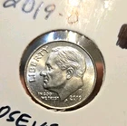 2019 D Roosevelt Dime 10 Cents - AU