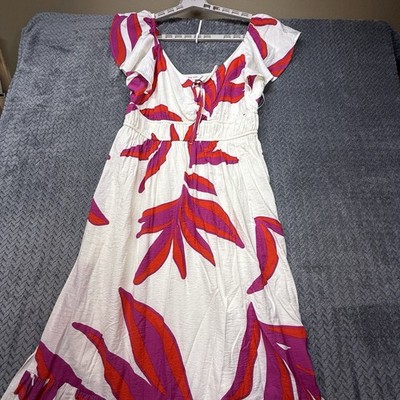 chinese dress ladies Wishlist Flutter Sleeve Tiered Maxi Dress Small / Sienna main image 0