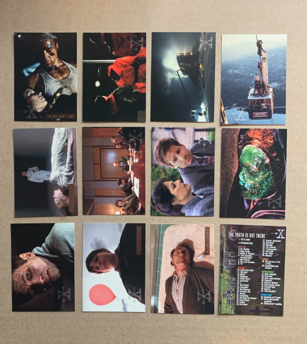 1996 X-Files Trading Cards by Topps-Choose Your Card & Complete
