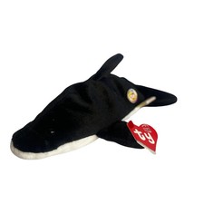 Splash BBOC whale TY Beanie Babies *HARD TO FIND IN UK* 
