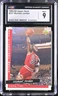 1993 Upper Deck Basketball Michael Jordan #237 Hang Time CGC 9