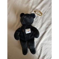 Salvinos Bammers Terry Bradshaw Pittsburgh Steelers Bear 12 NFL Plush Black