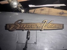 19681974 Ford Econoline Super Van Emblem Gold Plated 19681974 Ford Econoline Super Van Emblem Gold Plated