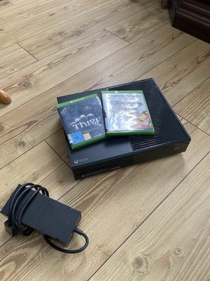 Microsoft Xbox One Konsole 500GB Schwarz inkl. Netzteil+Spiele OHNE CONTROLLER 