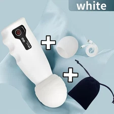 Handheld Massager 4 Speed Wand Vibrating Massage Magic Full Body Therapy Motor#