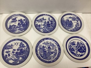 Spode パッチワークウィロー　プレート5枚 Spode Willow | eBay