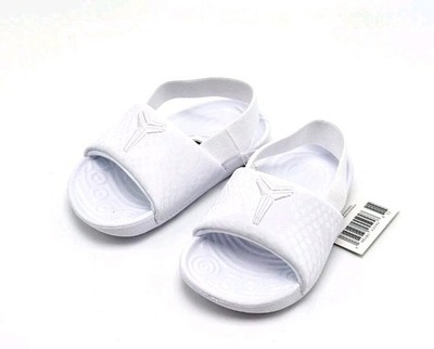 Baby Toddler Nike Kobe Kawa Basketball  IF2876-100 Sz 8C Sandal Slide 