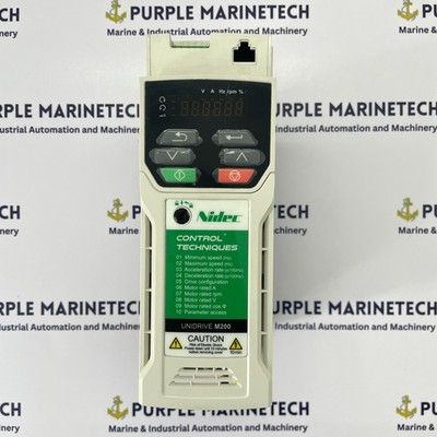 NIDEC CONTROL TECHNIQUES UNIDRIVE M200-022 00056 A 1.1kW I 3 Phase I FAST SHIP