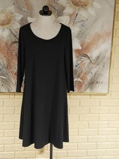 NWT THE LIMITED SZ LARGE A-LINE L/S SCOOP NECKLINE LITTLE BLACK POLY/BLEND DRESS