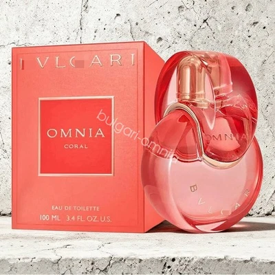 AS SHOWN 100ML Für Damen Parfüm Omnia Coral Eau De Toilette Spray Neu und versiegelt 2026