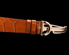 Audemars Piguet 25822OR/O/3002/01 Millenary Chronograph 18K Rose Gold Silver Dia 5