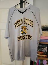 Vintage Wichita State Shockers Jersey Mens 2XL Baseball Shirt Augusta Sportswear