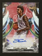 Tyler Smith Rookie Red /75 #RA-TS 2024-25 Topps Inception Rookie Autographs Buck