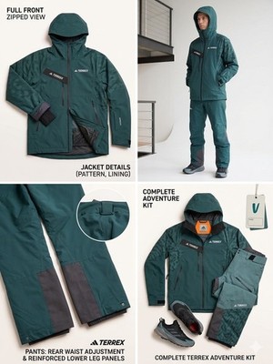 Adidas Terrex ski set Xperior Hybrid