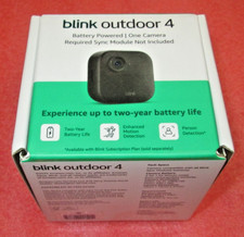 Blink Outdoor 4th Gen Wireless smart HD security camera  Black Add-on camera