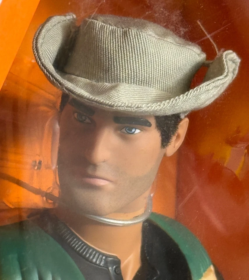 NRFB 1999 Hasbro Action Man Trapper12" Figure With Real Firing Net Action Sealed - Image 3 of 4