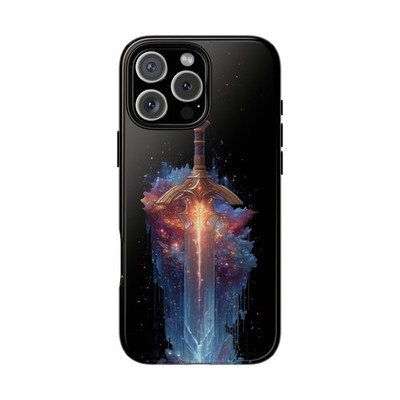 Phone Ink - iPhone | Galaxy | Pixel Case - Cosmic Knight Sword