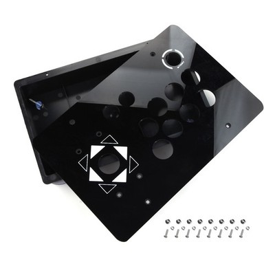 Arcade Joystick Acrylic Panel and Case DIY Game PC Rocker Joystick for Arcade gg