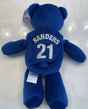 1998 Limited Treasures Dallas Cowboys 21 Deion Sanders Beanie Pro Bears NWT