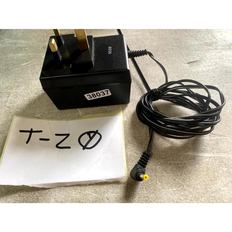 JVC AA-R602B AC Power Adapter Charger Black 6V 450mA 3-Pin UK Plug Wall Mounted - Image 4 of 4