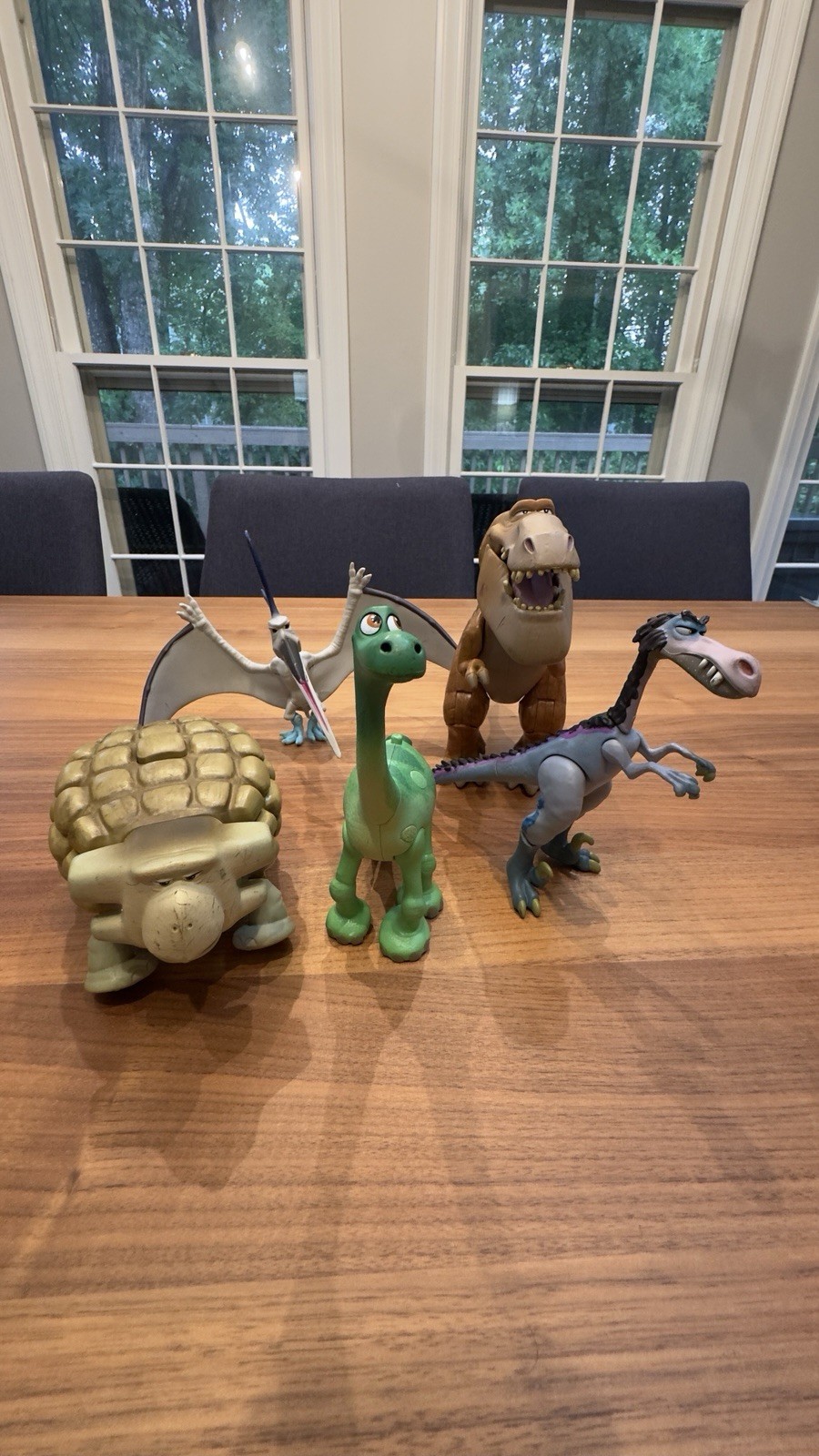 Disney/Pixar The Good Dinosaur 5 Figure Lot (Arlo Butch Bubbha Thunderclap Jack)