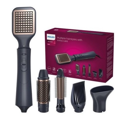 Philips 5000 Series 5 in 1 Air Styler BHA530/00 Hot Air Brush Multi Hair Tool
