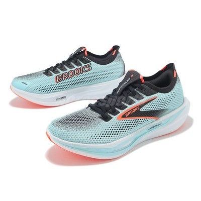 Size 10 Brooks Men's Hyperion 3 Running Shoes Atomizer Black Pink Clay Medium/D