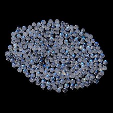 Natural Rainbow Moonstone Round Cabochon Gemstone Lot 20 Ct 4X4X2mm UGL-30